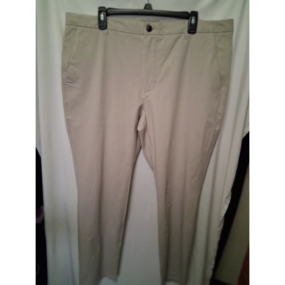 Everlane Women Slim Fit Stretchy Straight Leg Khaki Pants Size 40x32